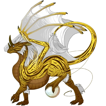 Lemon Tapir on a male Pearlcatcher