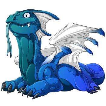 Ultramarine Iridescent on a hatchling Bogsneak