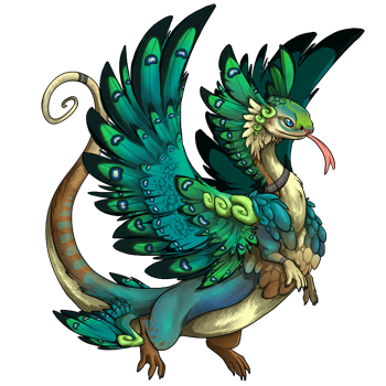 Skin: King Parda (Coatl) | Flight Rising Wiki | Fandom