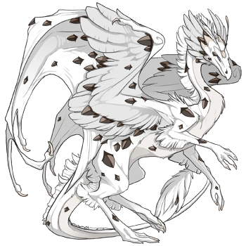 Slate Keel on a female Skydancer