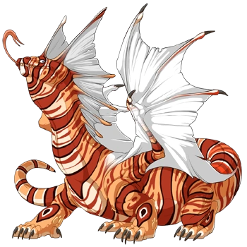 Peach Lionfish on a male Bogsneak