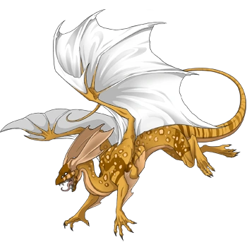 Gold Clown on a female Mirror