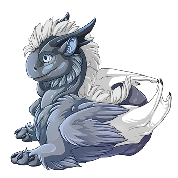 Smoke Iridescent on a hatchling Tundra