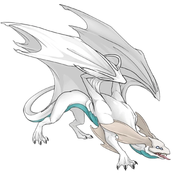 Aqua Underbelly on a male Mirror