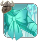 Pretty Aqua Arm Bow