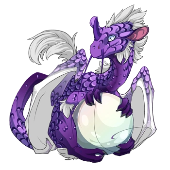 Purple Laced on a hatchling Pearlcatcher