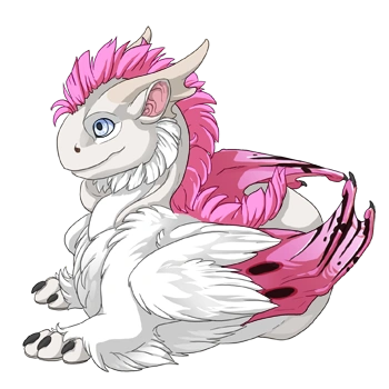 Pink Noxtide on a hatchling Tundra