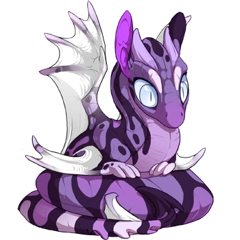 Heather Swirl on a hatchling Spiral