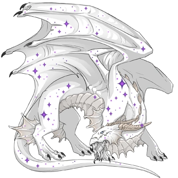 Violet Sparkle on a male Guardian