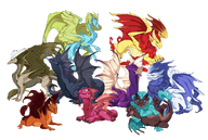 All Uncommon dragons