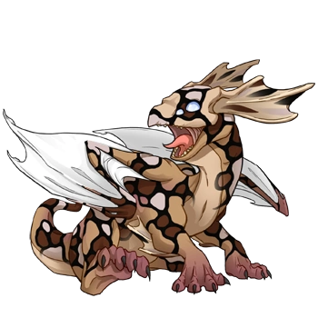 Tan Mosaic on a hatchling Mirror