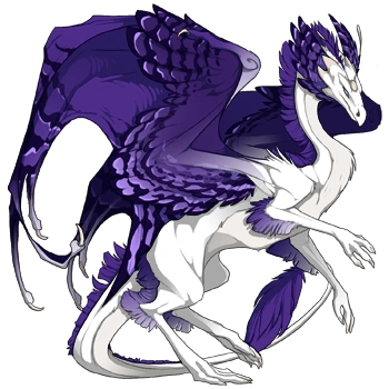 Royal Peregrine on a female Skydancer