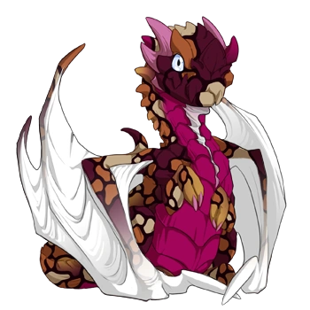Wine Mosaic on a hatchling Nocturne