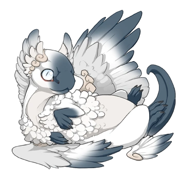 Steel Points on a hatchling Coatl