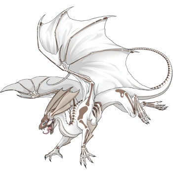 Latte Ghost on a female Mirror