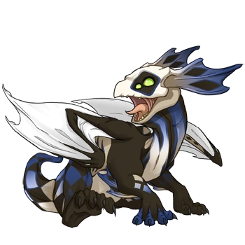 Beige Harlequin on a hatchling Mirror