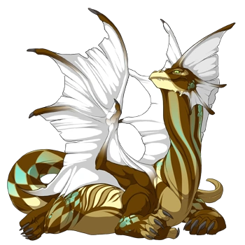 Goldenrod Harlequin on a female Bogsneak