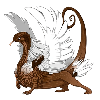 Ripple on a female Coatl