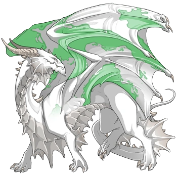 Paint on a female Guardian