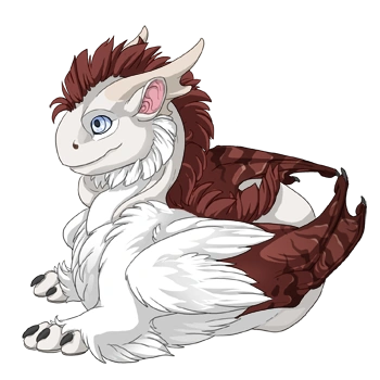 Brick Peregrine on a hatchling Tundra