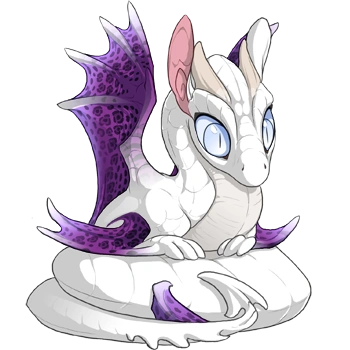 Plum Rosette on a hatchling Spiral