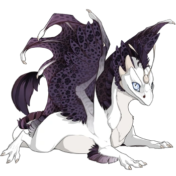 Shadow Rosette on a hatchling Skydancer