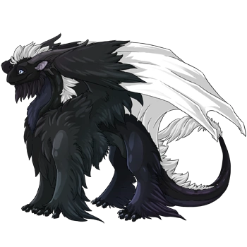 Midnight Iridescent on a female Tundra