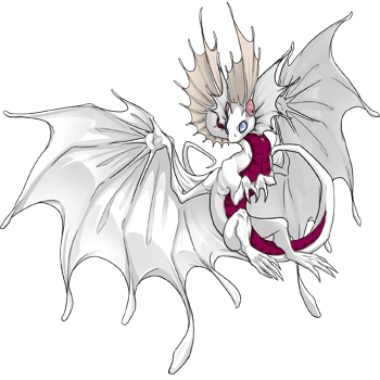 Raspberry Underbelly on a female Fae