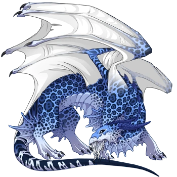 Cornflower Jaguar on a male Guardian