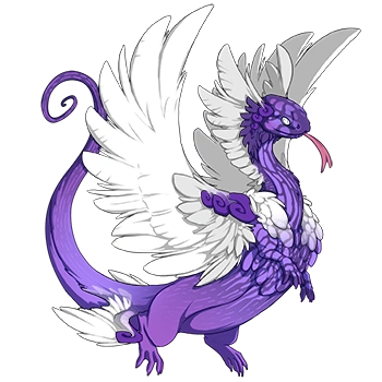 Ripple on a male Coatl