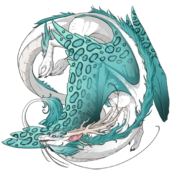 Aqua Clouded on a female Imperial