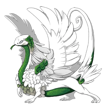 Glimmer on a female Coatl