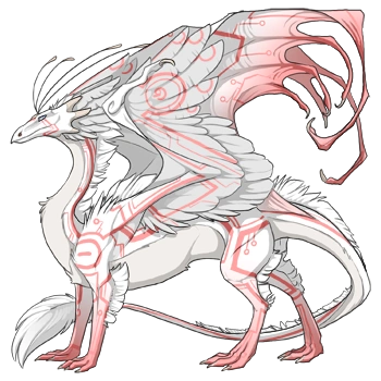 Blush Circuit on a male Skydancer