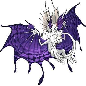 Violet Peregrine on a female Fae