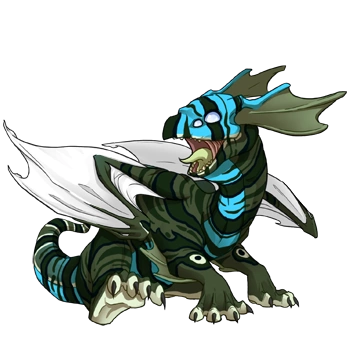 Forest Lionfish on a hatchling Mirror