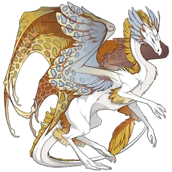 Metals Clouded on a female Skydancer