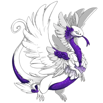 Glimmer on a male Coatl