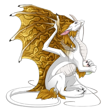 Saturn on a female Pearlcatcher