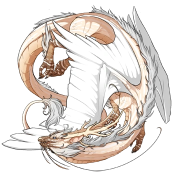 Cream Tapir on a female Imperial