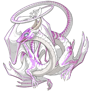 Bubblegum Ghost on a female Spiral