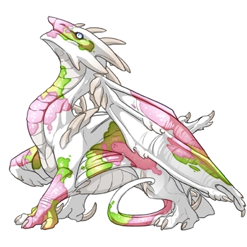 Rose Koi on a hatchling Ridgeback