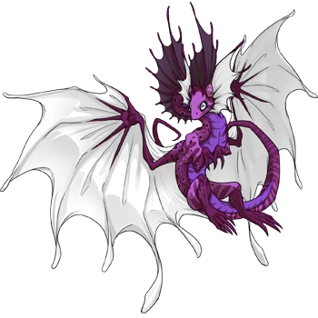 Mulberry Clown on a female Fae