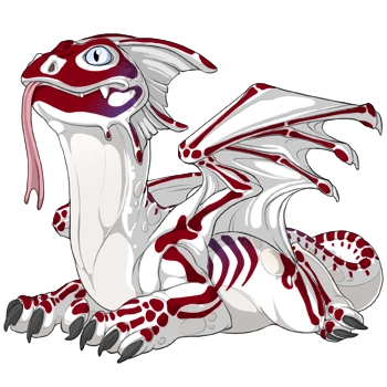 Crimson Ghost on a hatchling Bogsneak