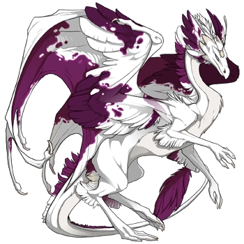 Paint on a female Skydancer