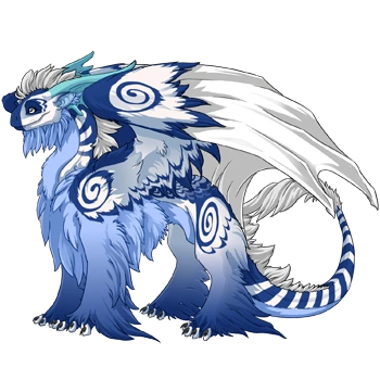 Sky Cherub on a female Tundra