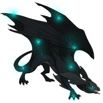 Cyan Firefly on a male Mirror