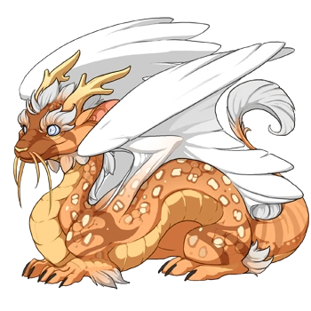 Peach Clown on a hatchling Imperial