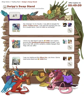 The stand's second iteration, introducing Pipp and Tripp