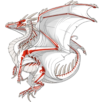 Vermilion Ghost on a female Ridgeback