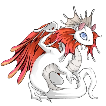 Pumpkin Noxtide on a hatchling Fae